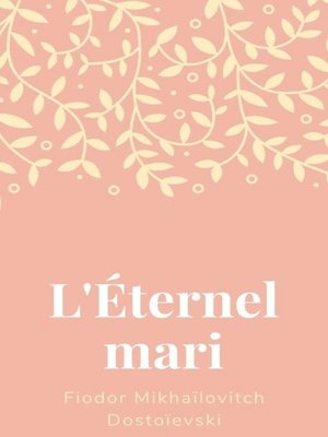 cover image of L'Éternel Mari